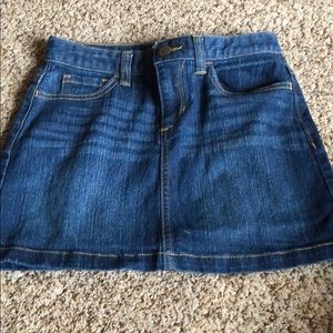 Girls jean skirt